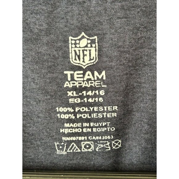 NFL Team Apparel - New England Patriots T-Shirt Youth Size 14/16 - Picture 4 of 4